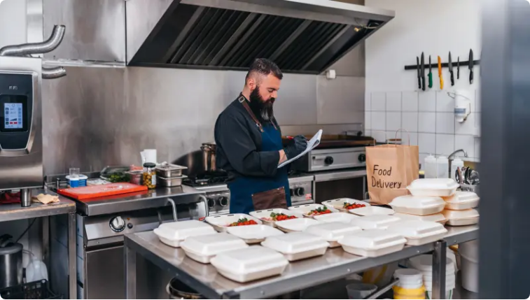 Kitchen food delivery