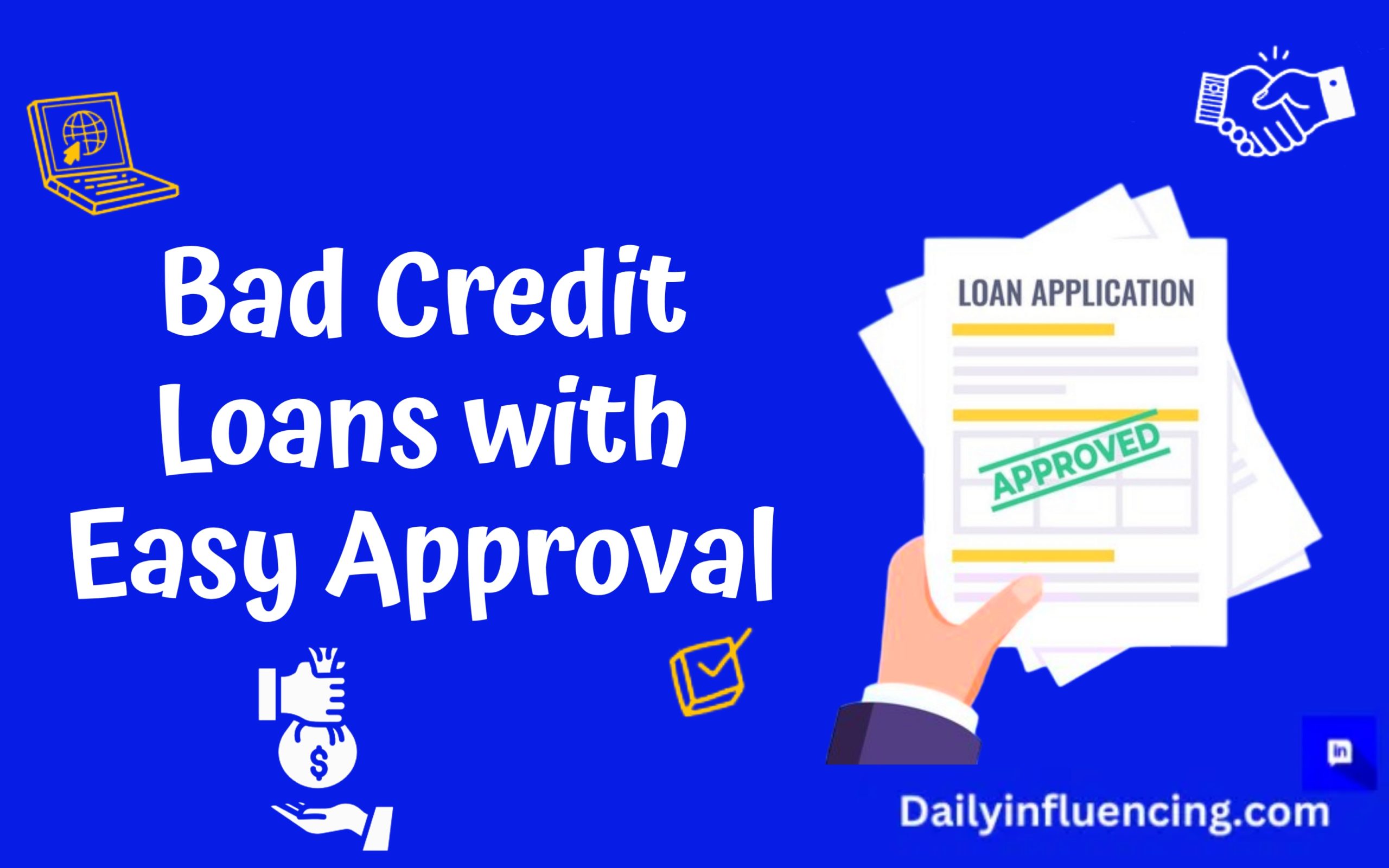 bad credit loans
