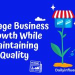 Manage business growth