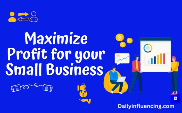  How To Set Prices That Maximize Profit For Your Small Business