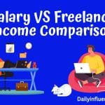 Salary vs freelance income comparison