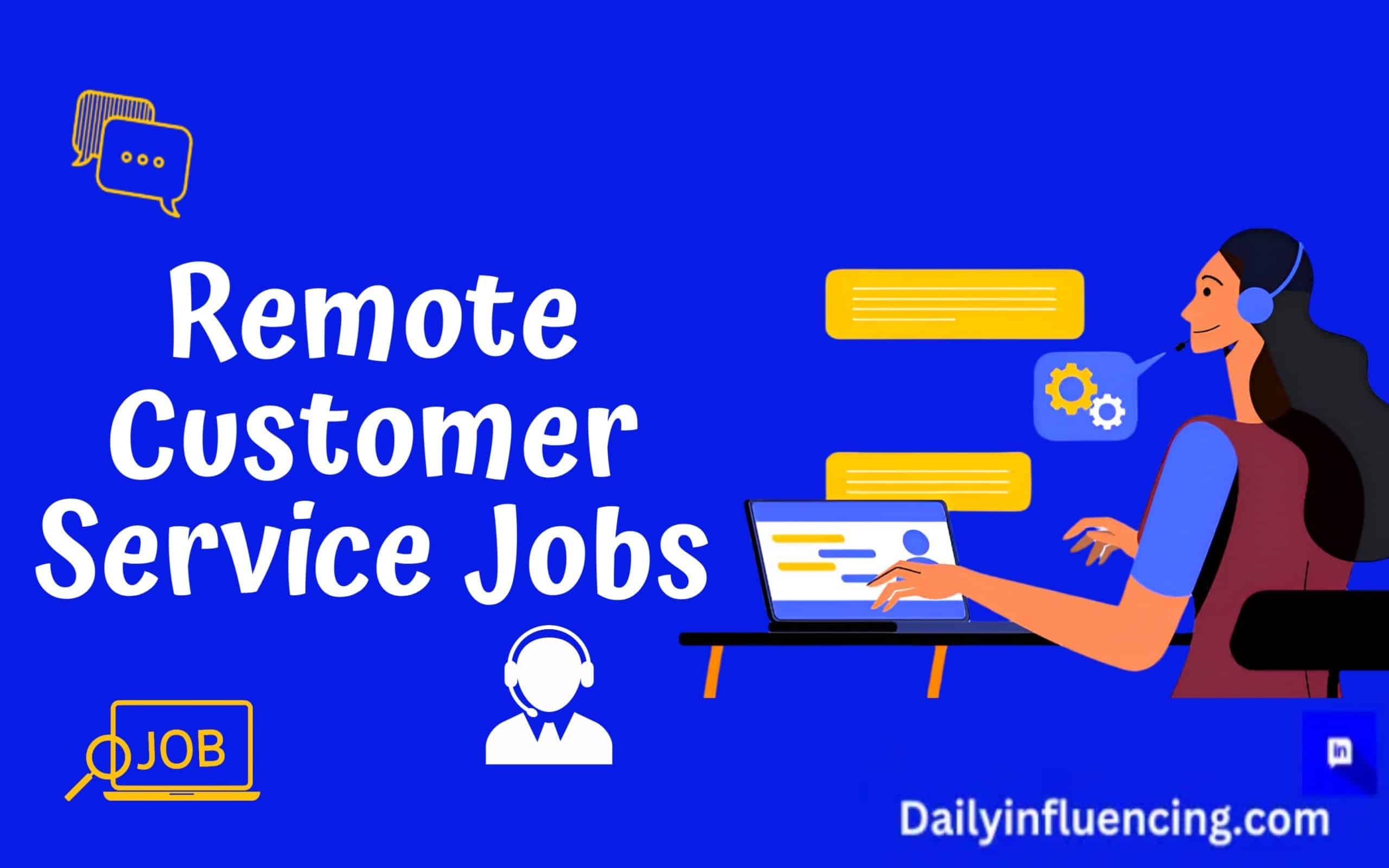 Remote customer service jobs